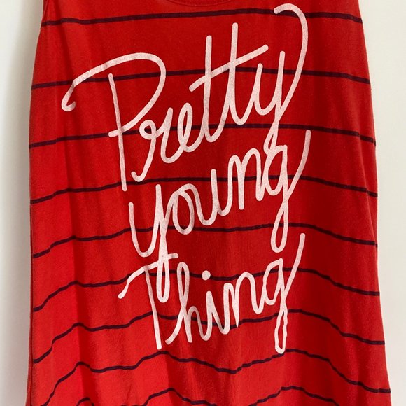 "Pretty Young Thing" Racer Back Tank - Picture 3 of 4